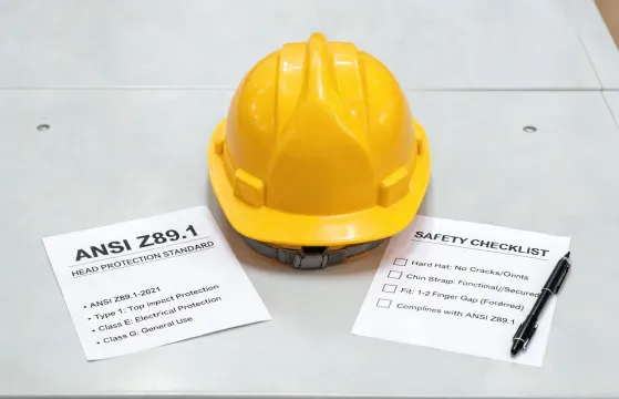 Hard hat for head protection