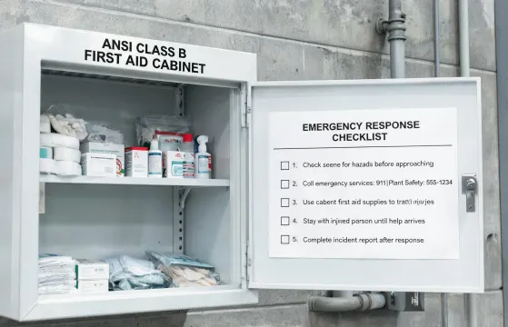 Industrial first aid kit