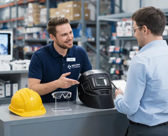 Distributor PPE counter support