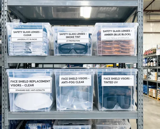 Replacement lens inventory